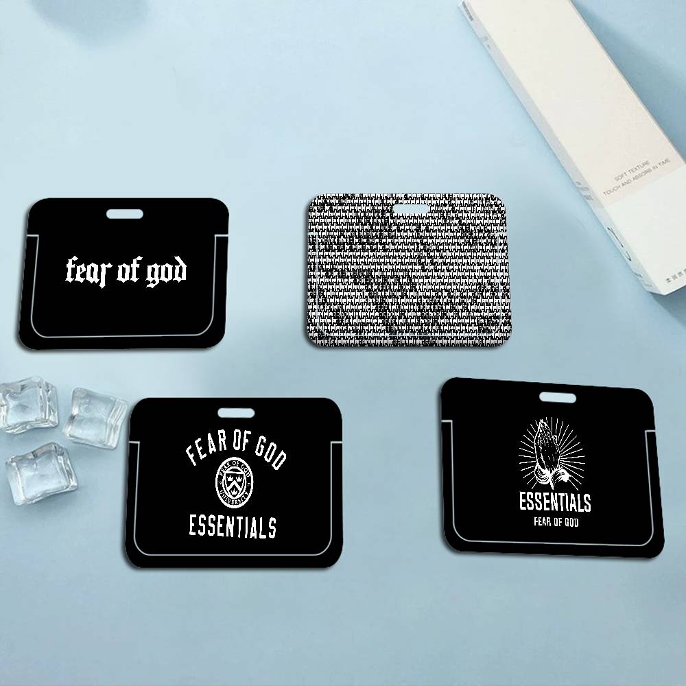Fear Of God Essential - Модный держатель для бейджей E-Essentials F-Fear
