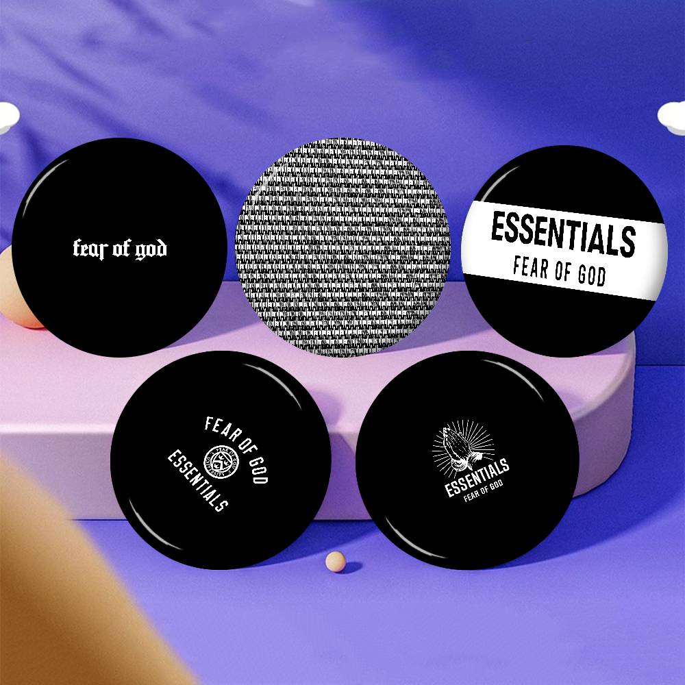Fear Of God Essential - Модная брошь ручной работы E-Essentials F-Fear