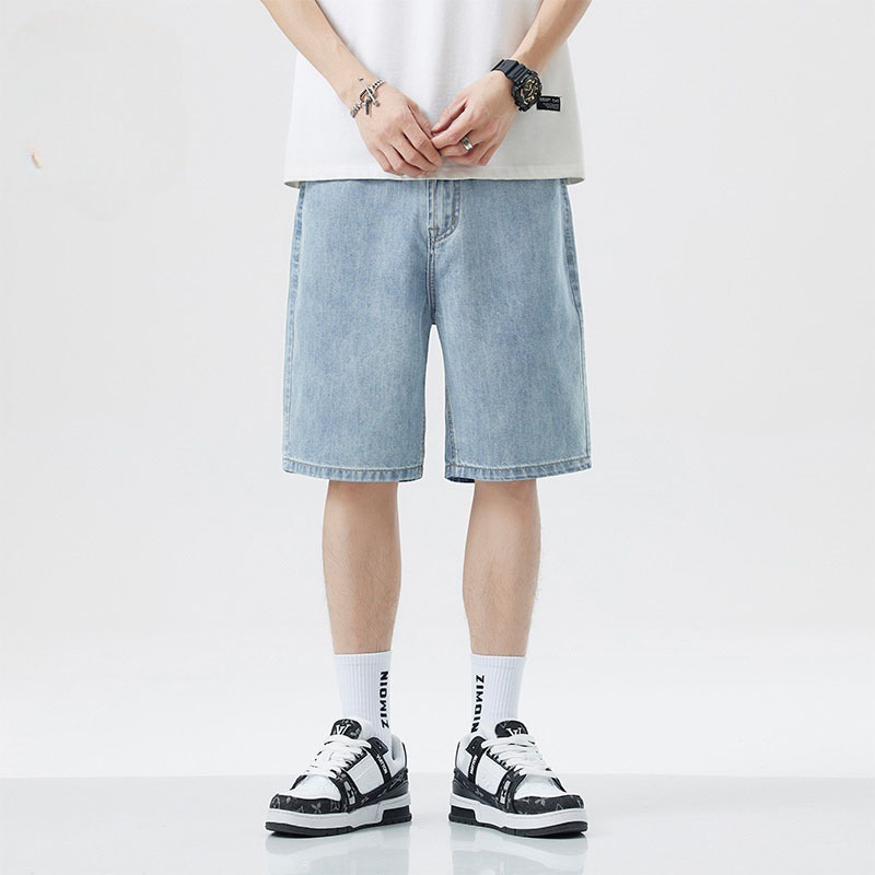 Fear Of God Essential - Новые мужские джинсовые шорты в корейском