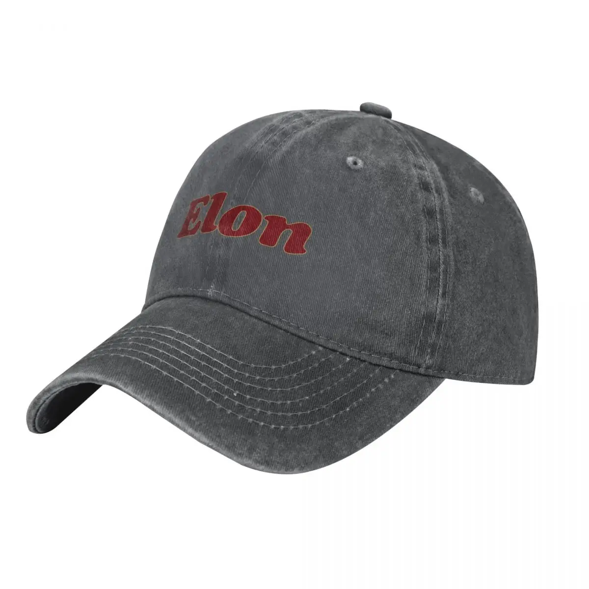 Streetwear Brand Fonts - Бейсболка Elon University с волнистым шрифтом,