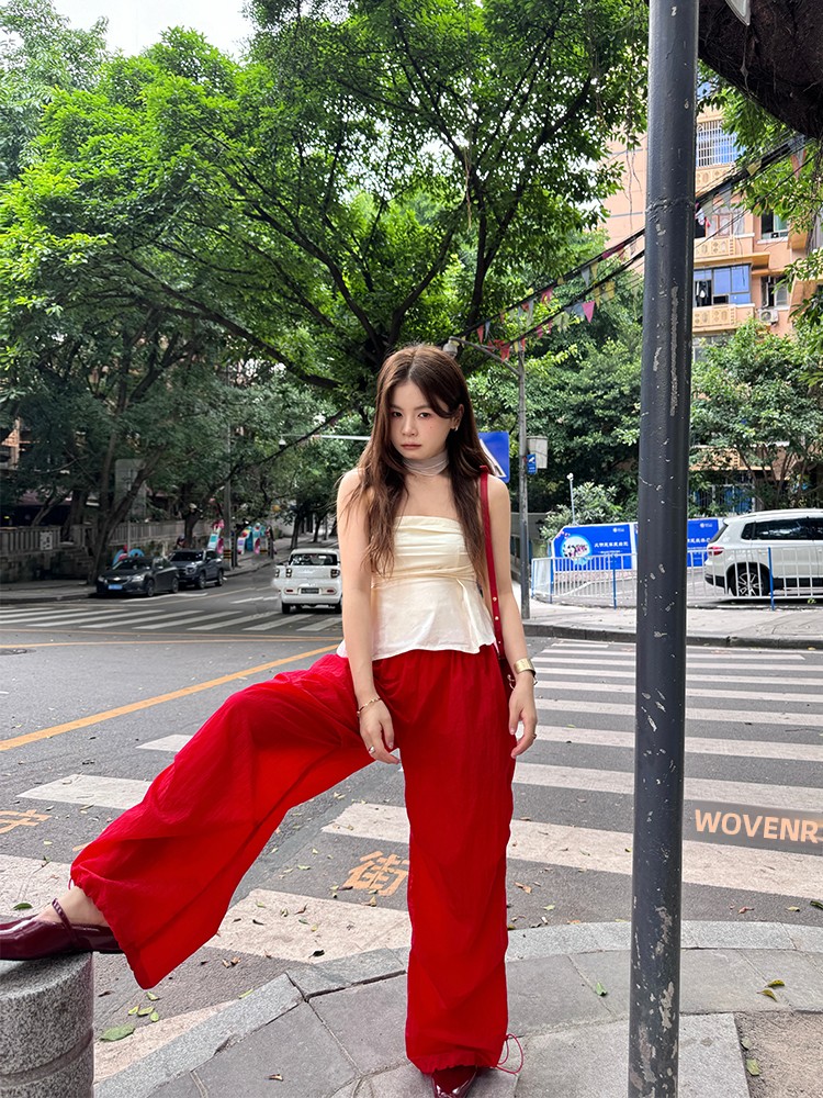 Брюки Slim Fit для повседневно – обзор и цена Streetwear Brand Red