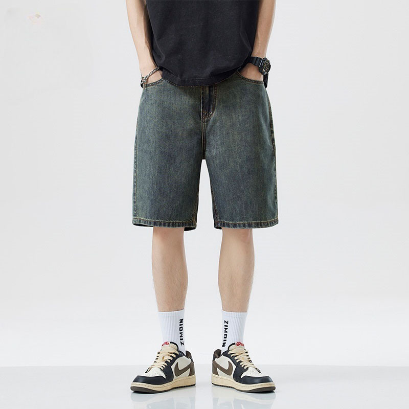 Новые мужские джинсовые шорты  – обзор и цена Fear Of God Essential
