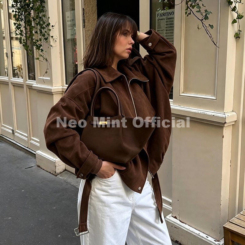 Новая осенняя коричневая замше – обзор и цена Streetwear Brand Designer