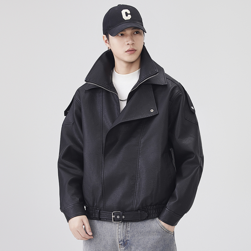 Осенне-зимняя кожаная куртка,  – обзор и цена Streetwear Clothing Brand