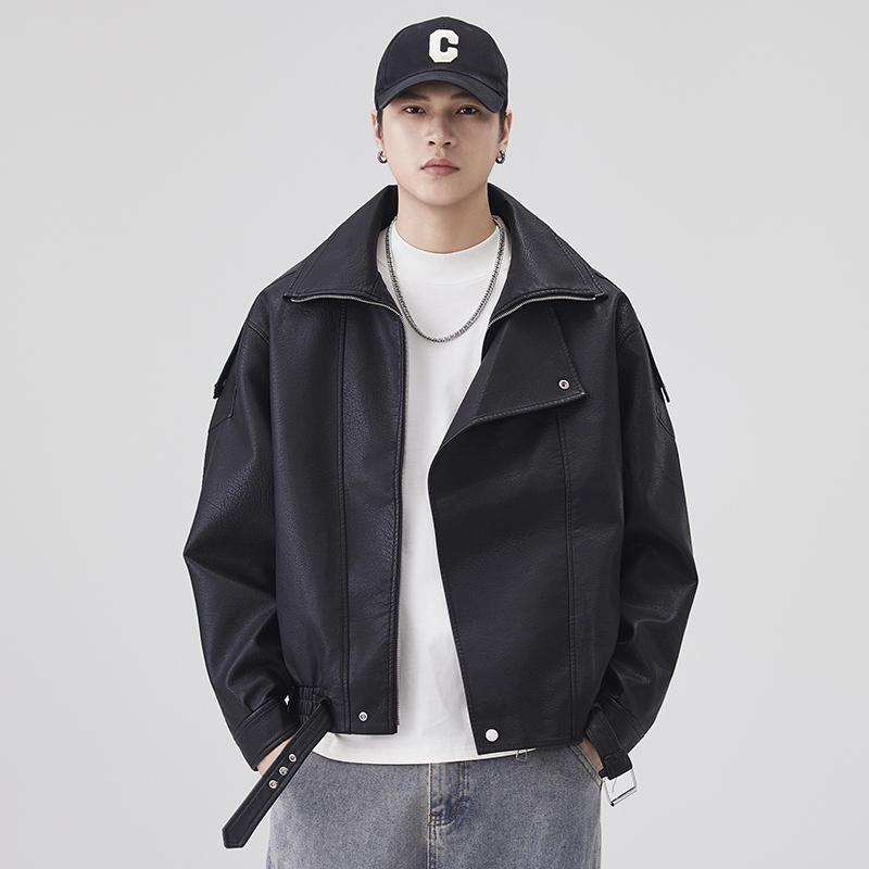 Осенне-зимняя кожаная куртка,  – обзор и цена Streetwear Clothing Brand