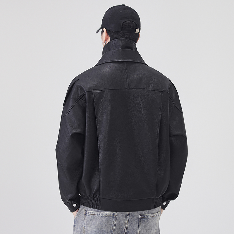 Осенне-зимняя кожаная куртка,  – обзор и цена Streetwear Clothing Brand